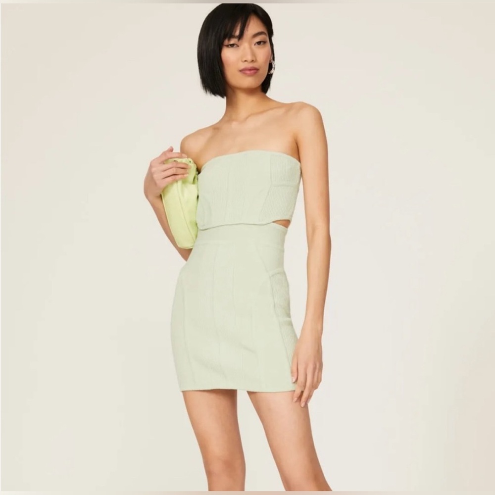 HERVÉ LÉGER
Ribbed Boucle Mini Dress - Picture 1 of 5
